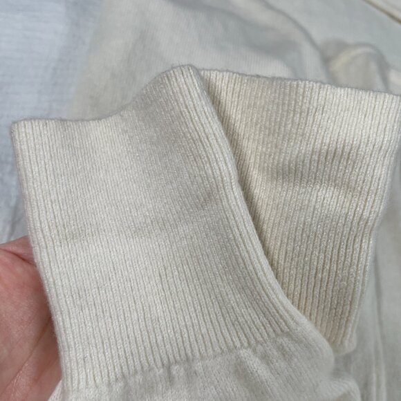 Reiss Knitted Oversized Button Down Shirt Top Wool Cashmere Blend Women's Size M - Picture 10 of 16